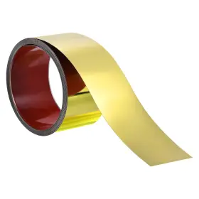 Uxcell 680811754264 16.4ft X 3.2in Molding Trim Self Adhesive Wall Ceiling Edge Gold