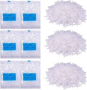 Uxcell 709874470857 3000pcs Of Tile Spacers 1/8 Inch Spacing 3mm Wall Floor Cross