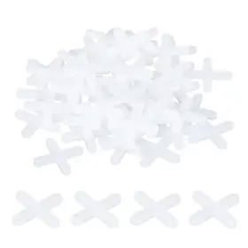 Uxcell 724117279882 Wall Floor Tile Plastic Cross Spacer Spacers 5mm 3/16 Inch White 300pcs