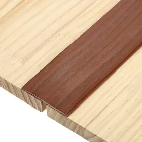 Ftx1.97 Uxcell 783243573745 T-molding Transition Strips 6.56 Inch Vinyl Flooring Edging Trim Walnut