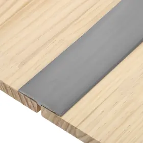 Ftx1.97 Uxcell 783243579464 T-molding Transition Strips 9.84 Inch Vinyl Flooring Edging Trim Gray