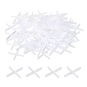 A23102500ux0062 Uxcell 300pcs Tile Spacers 3mm 1/8 Inch Wall Floor Plastic Cross Spacer For