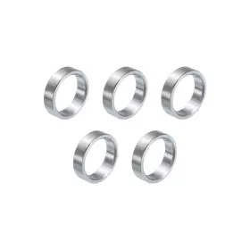 A24040600ux0224 Uxcell 5pcs Stainless Steel Spacer 12mm Bore X 15mm 4mm Silver Tone