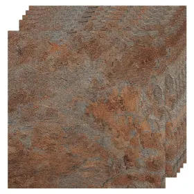 Hkjc-db12x12hzs Vallisco 30-pack Peel And Stick Vinyl Floor Tiles 12 Inch X12 Self-adhesive Wate
