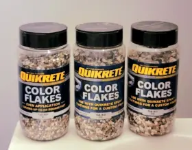 Valspar 080047020025 3 New Color Flakes Tan Mix Lg 7 Oz Bottles For Garage Patios And More