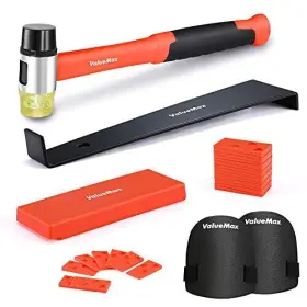 Valuemax 820909769675 Laminate Wood Flooring Installation Kit With Solid Tapping Block Wi