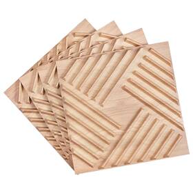 Vevor 197988124665 3d Wall Panels 12-pack 19.7 X In Pvc Modern Art Minimalist Salt Tiles 32