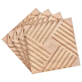 Vevor 197988124665 3d Wall Panels 12-pack 19.7 X In Pvc Modern Art Minimalist Salt Tiles 32