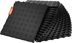 Vevor 197988431329 Garage Floor Tiles 12 X 0.53 Inch Interlocking Design Ease Of Instal