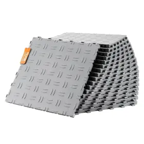 Ckddysj501212kfbgv0 Vevor Garage Tiles Interlocking 12 X 0.53 Inch 50 Pack Floor Coveri