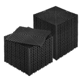 Ckpsd12x12in0ticav0 Vevor Interlocking Drainage Mat 12 Inch X Modular Cushion Durable