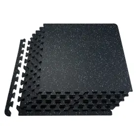 Evaqxjshsdzxoxdelv0 Vevor 25 Pcs 0.56 Inch Thick Gym Floor Mats 24 X Eva Foam And Rubber Top Interlo