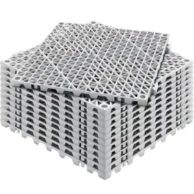 Hzxsjdd1212ybka1iv0 Vevor Modular Interlocking Cushion 12 Pack Inch X Splicing Drainage Mats So
