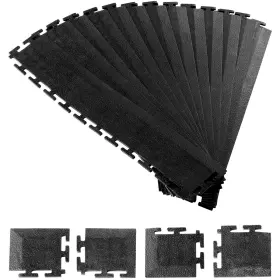 Lsckddbyjhspy2re6001 Vevor Male Garage Floor Edge Kit 12 Edges 4 Corners Pvc Interlocking Black Lsckddbyjhspy2re6001 Vevor Male Garage Floor Edge Kit 12 Edges 4 Corners Pvc Interlocking Black