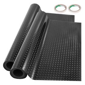 Vevor Pvcdb2jbkzs450cm1v0 Garage Floor Mat 177.17 X 43.31 Inch Pvc Flooring Roll Non-slip Diamon