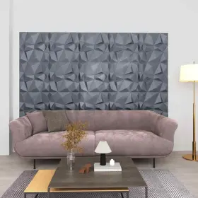150919 Vidaxl Wall Paper 24 Pcs Self-adhesive 3d Panel Diamond Gray 64.6 Ft 150919 Vidaxl Wall Paper 24 Pcs Self-adhesive 3d Panel Diamond Gray 64.6 Ft