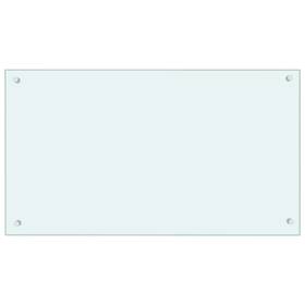 Vidaxl 249458 Kitchen Backsplash Wall Tile Panel Sink Splash Guard Tempered Glass