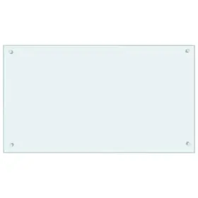 249458 Vidaxl Kitchen Backsplash Wall Tile Panel Sink Splash Guard Tempered Glass