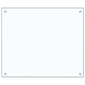 Vidaxl 249468 Kitchen Backsplash Wall Tile Panel Sink Splash Guard Tempered Glass