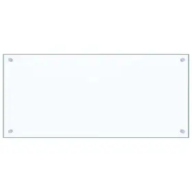 249472 Vidaxl Kitchen Backsplash Wall Tile Panel Sink Splash Guard Tempered Glass