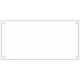 249476 Vidaxl Kitchen Backsplash Wall Tile Panel Sink Splash Guard Tempered Glass