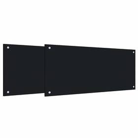 Vidaxl 3415439 Kitchen Backsplash Tempered Glass Modern Accessory Panel Sleek Design