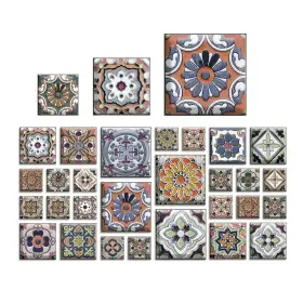 Vx50 Viibxfans Boho Peel And Stick Floor Tile Waterproof Decor Stickers On Backsplash