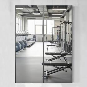 Wall Mirror Ah1060170bdu002 Peel And Stick Full-length - No Drilling 67 Inch X 24