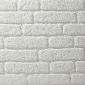 20430301 Wall Supply Jointless Plank 0.79 Inch X 19.69 47.24 Faux Brick White 4-pack