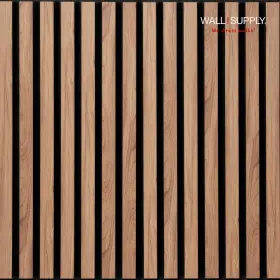 22780261 Wall Supply Ultracoustic Eco Tile Walnut - 3d Acoustic Polystyrene Panels Easy Diy
