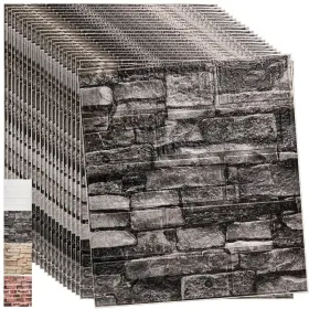 B8-onqk-rkay Wapane 3d Brick Peel And Stick Wallpaper Wall Panels Self Adhesive Removable Wa
