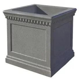 Tf4236w22 Wausau Tile Planter Square 24 Inch Lx24 Wx20 H Tf4236w22 Wausau Tile Planter Square 24 Inch Lx24 Wx20 H