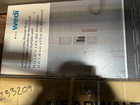 Wedi 859526007082 Us3000024 Inch Lean Performed Waterproof Shower Niche Combo 16 X 42