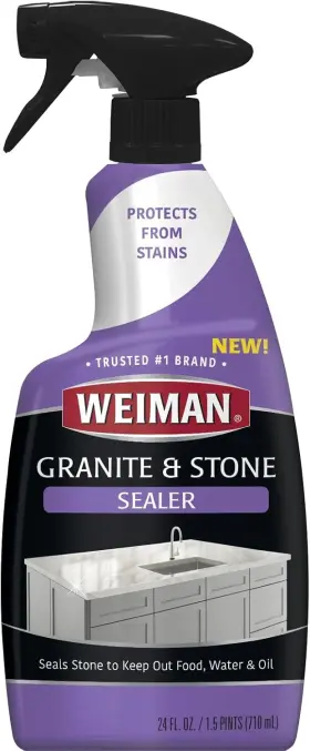 Weiman 041598006906 Granite And Stone Sealer Spray - Protects Kitchen Countertops Sinks Showe