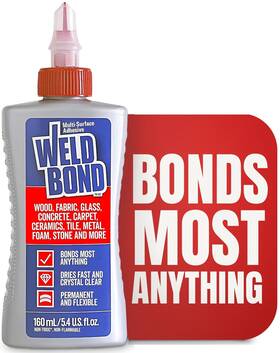 Weldbond 8-50160 Multi-surface Strong Glue Fast Drying For Wood Tile Cera