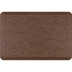 Wellness Mat Mb32wmrlt Wellnessmats Anti-fatigue Bella Motif 36 Inch By 24 Antique Light