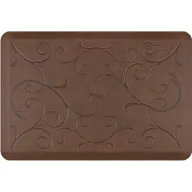 Mb32wmrlt Wellness Mat Wellnessmats Anti-fatigue Bella Motif 36 Inch By 24 Antique Light