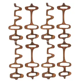 Six-wenqik-3873 Wenqik 8 Pack Mid Century Modern Wall Art Decor Large Wood Abstract Geometric P