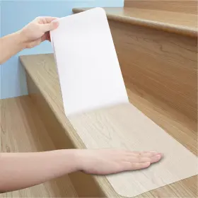 W-cst624-5 Wishtofly Clear Stair Treads Non Slip 24 Inch X6 5-pack Anti Strips For Wooden Steps