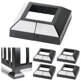 Wppc-2.5-4b Wocepu 4 Pcs 2.5 Inch X2.5 Actual Aluminum Deck Post Base Cover For Rail
