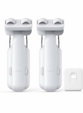 Wonderlabs W2400005 Switchbot 2025 Automatic Curtain Opener 3 Rod-bluetooth Remote Control