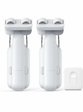 W2400005 Wonderlabs Switchbot 2025 Automatic Curtain Opener 3 Rod-bluetooth Remote Control