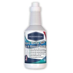 Wonderson W32ozgc Professional Strength 2-in-1 Heavy Duty Tile And Grout Cleaner With A