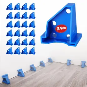 W133746 Workpro 24-pack Floor Spacers 2 In 1 Laminate Flooring With 1/2 Inch And