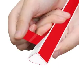 Ww-shxt1010-3m Wsiwzai Flexible Quarter Round Caulking Strip Molding Trim White Double-sided Self-a