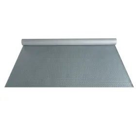 X-33-gfm-0002-004 Xcceries Garage Floor Mat Roll Diamond Plate Pvc Vinyl Car Non-slip 2.5mm Thick 4.6x20 Ft