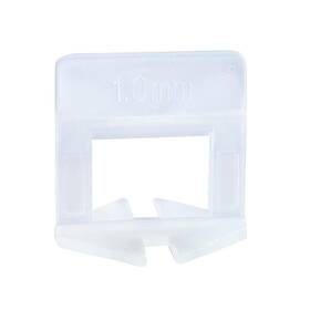 Xgunion 600736584388 Tile Leveling Clips 400 Pcs 1/32 Inch 1mm For Perfect Floor And Wall Installation