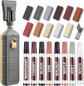 Xmnamc 6457 Vinyl Floor Repair Kit Heat Pen 11 Colors Hardwood Laminate Wax
