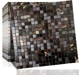 Xuaniny 983542027954 Peel And Stick Backsplash Tiles For Kitchenbathroomfireplaceself Adhesive Metal
