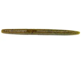 Yam-9-10-297 Yamamoto 5 Inch Senko Green Pumpkin With Large Black Flake 10 Pack
